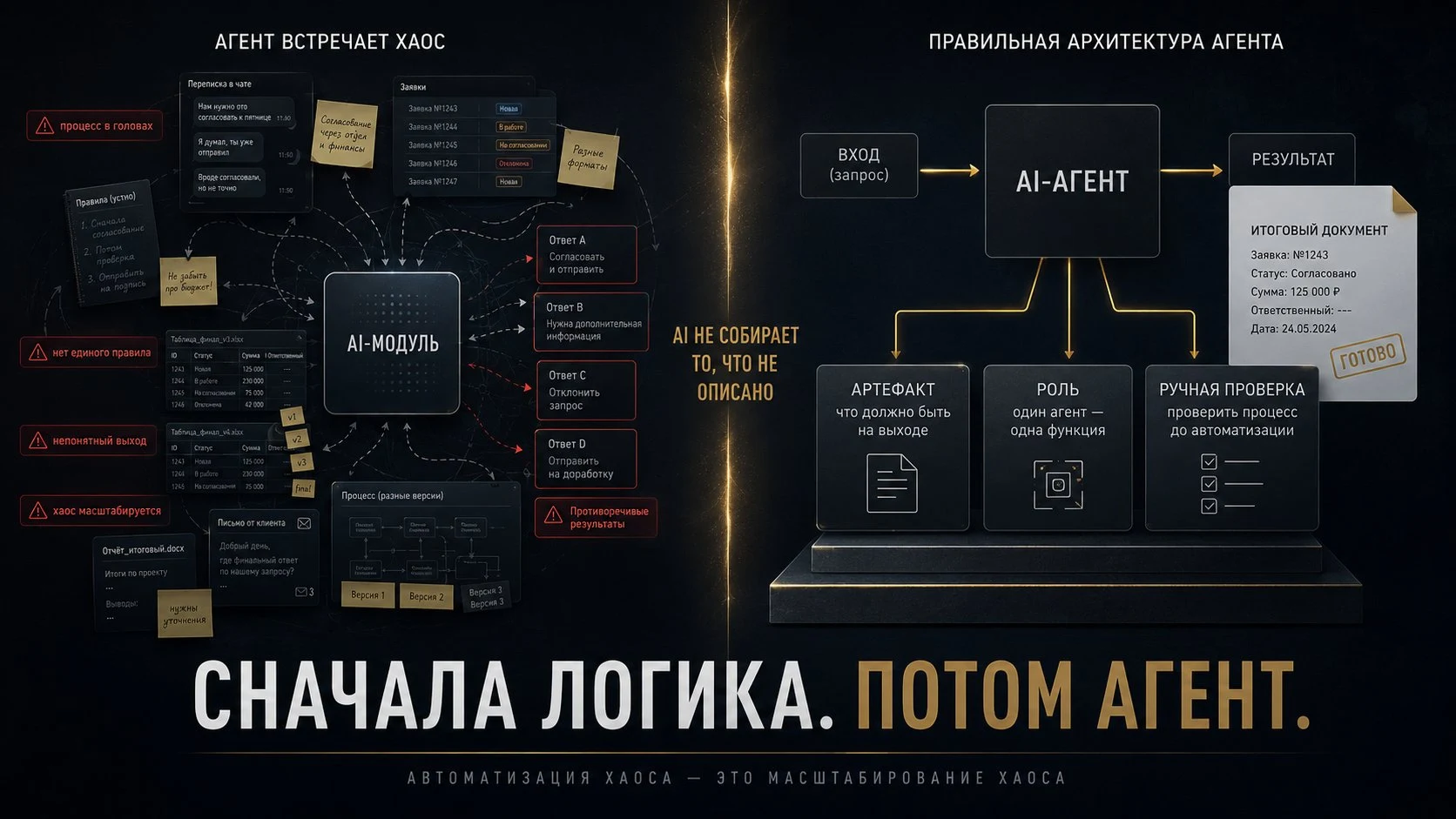 Почему AI-агент не работает — и как собрать его правильно