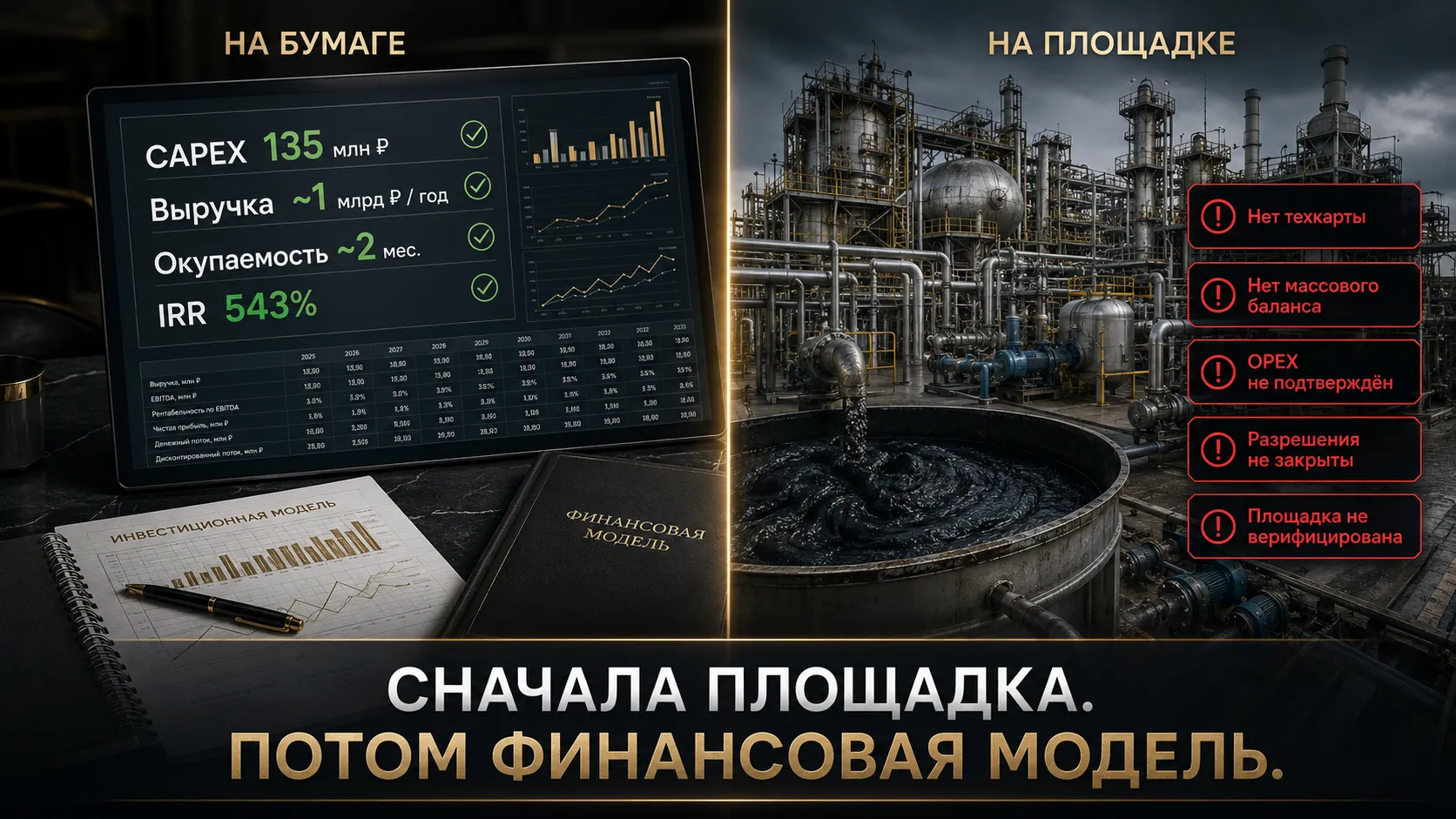 Инфраструктура наказывает за халтуру